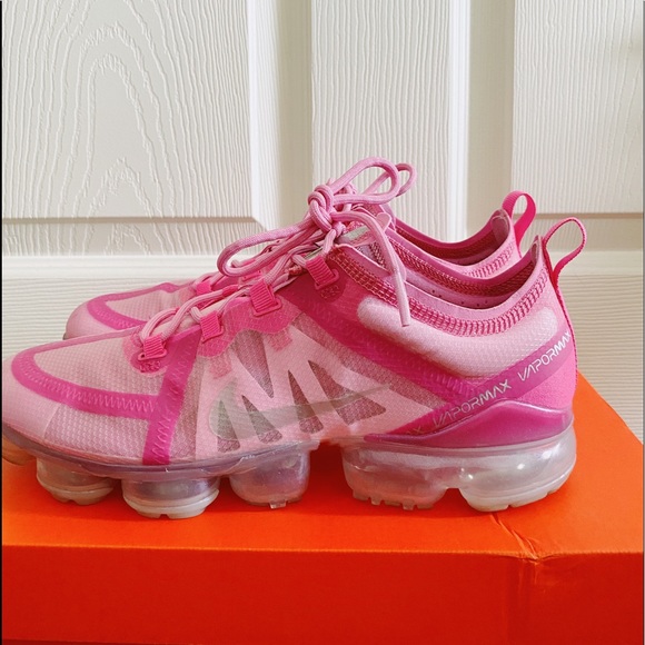 nike air vapormax 2019 psychic pink women's shoe